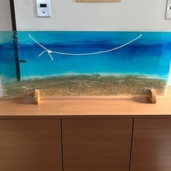 studio KAI 海　作品　大　アートパネル　レジン　サンゴ...