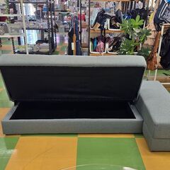 H265　布張ソファーベットの画像