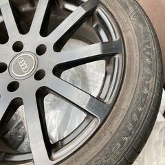 【アウディ純正】17インチホイール＆ミシュラン Pilot Sport 4 タイヤ4本セット 8P系 A3/S3などに【直接引取限定】の画像