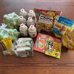 南高梅2kg、ごろグラさつまいもづくし、リプトンアイスティー、レ...