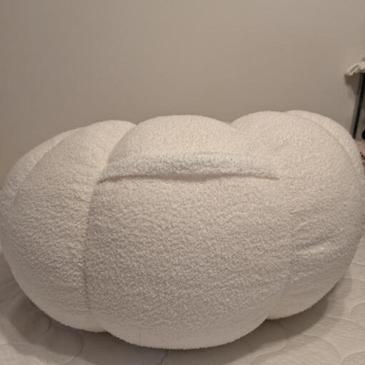 tofu トーフ ビーズソファ アネモネ ホワイト 白 ビーズ