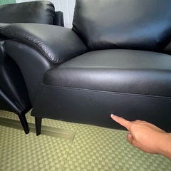 ⭐️ソファー⭐️ リビングセットソファ　オフィスソファ　大阪市近郊配送無料の画像