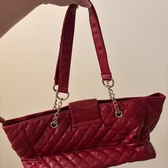 トートバッグ（赤色）の画像