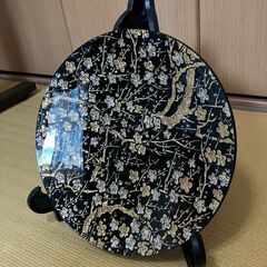 ぎやまん 飾り皿