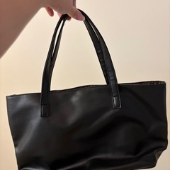 トートバッグ（黒色）の画像