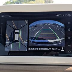 オートローン取り扱い有り☆可愛いピンクのアルトラパン　S☆全方位モニター☆ナビ☆スマートキー×2個☆レーダーブレーキサポートの画像