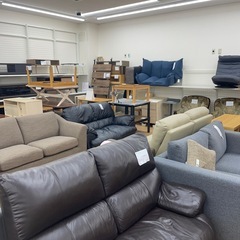 ☆リユースのサカイ幸手店☆ジモティ割あり☆ 2人用ハイバックソファー