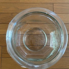 ダルトン　グラスクッキージャー　米びつ　ガラス瓶の画像