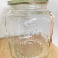 ダルトン　グラスクッキージャー　米びつ　ガラス瓶