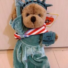 レトロ 自由の女神 テディベア ぬいぐるみ ニューヨーク