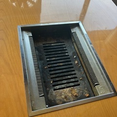 バーベキューテーブル　椅子4脚　グリル　焼肉の画像