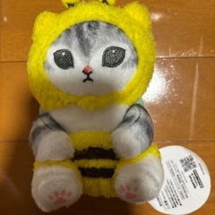 モフサンドミツバチにゃんぬいぐるみ