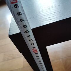 値下げしました！木製ローテーブルの画像