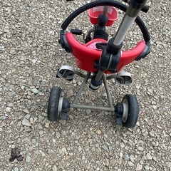 折りたたみ三輪車の画像