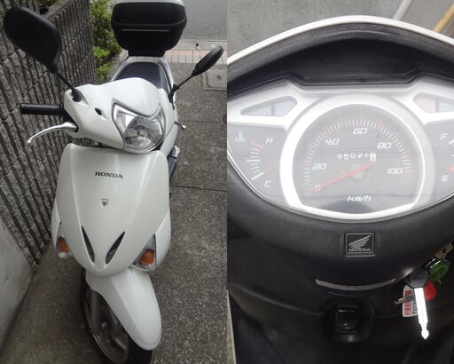 LEAD110 リード110　GIVIリアボックス付き