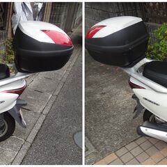 LEAD110 リード110　GIVIリアボックス付きの画像