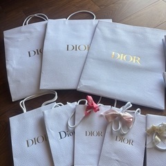 DIOR ハイブランド 紙袋 ショッパー ショップ袋 ギフト ラッピング まとめ売りの画像