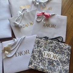 DIOR ハイブランド 紙袋 ショッパー ショップ袋 ギフト ラッピング まとめ売りの画像