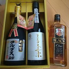 日本酒とウイスキー
