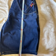 デニム ハーフパンツの画像