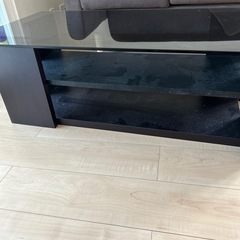 モダンガラスセンターテーブルの画像