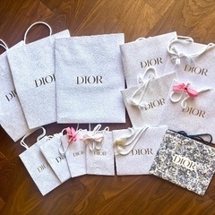 DIOR ハイブランド 紙袋 ショッパー ショップ袋 ギフト ラ...