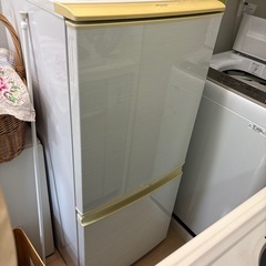 冷凍冷蔵庫91L  (シャープ) 両側開き