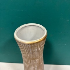 フラワーベース 花瓶 陶器製の画像