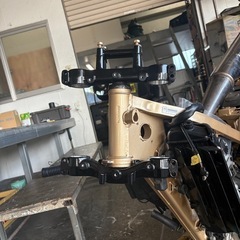 klx250 ステム塗装済み