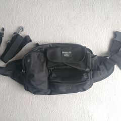 【値下げ】黒の3wayウエストバッグ
