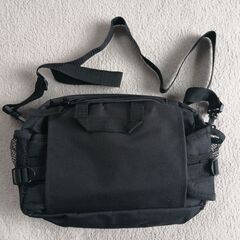 【無料】黒の3wayウエストバッグの画像