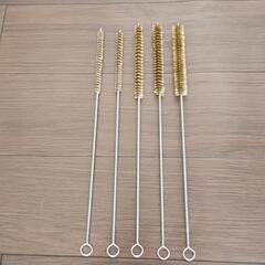 (新品未使用)真鍮チューブクリーニングブラシパイプクリーニングブラシの画像