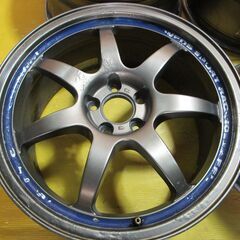 B2013 ウェッズ WEDS SPORT 4本SET 17インチ 7.5J 100/5穴 +45 ブロンズ 軽量ホイールの画像