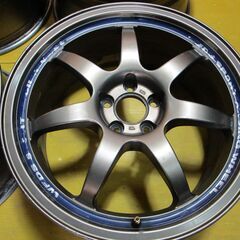 B2013 ウェッズ WEDS SPORT 4本SET 17インチ 7.5J 100/5穴 +45 ブロンズ 軽量ホイールの画像