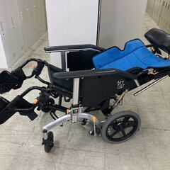 中古　マツナガ マイチルト 車椅子 MH-CR3D リクライニング 介護用車いす　コンパクト　愛知県 一宮市 名古屋 稲沢 江南 岩倉 岐阜 羽島 各務ヶ原 三重 愛知 グッドプライス一宮の画像
