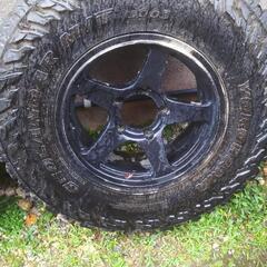 ジムニー用タイヤホイルのセットの画像