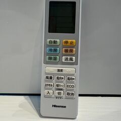 106　　Hisense　2020年製　エアコンの画像