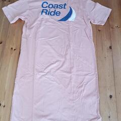 Tシャツワンピース　オレンジの画像