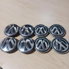 VWロゴホイールキャップ8個セット