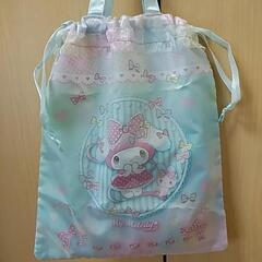 サンリオMY MELODY巾着型バックお値引き中