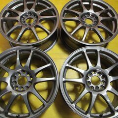 B2014 SCHNEIDER A-TECH 4本SET 17インチ 7.0J 100/5 114.3/5 +48 ブロンズの画像