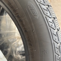 値下げ中！2023スタッドレス235/55R19 ４本セット　 山ありの画像