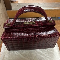 ワニ革　バッグ