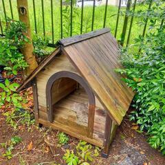 【値下げ済】中古犬小屋　横61cmx奥行84cmx高さ78cm