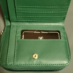 LUCIANO VALENTINO 二つ折り財布 【未使用品又はそれに近い美品】の画像
