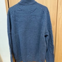 ラルフローレン ネイビー ニットセーターの画像