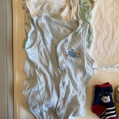 【決まりました】Lサイズおむつ&夏用衣類80の画像