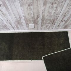 ３日使用のキッチンマット　２枚セットの画像