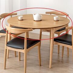 無料　差し上げます。　ダイニングテーブル  120cm 丸テーブ...