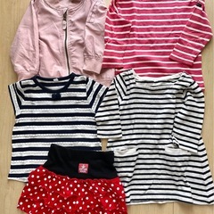 子供服　長袖　半袖　スカート　90-95 